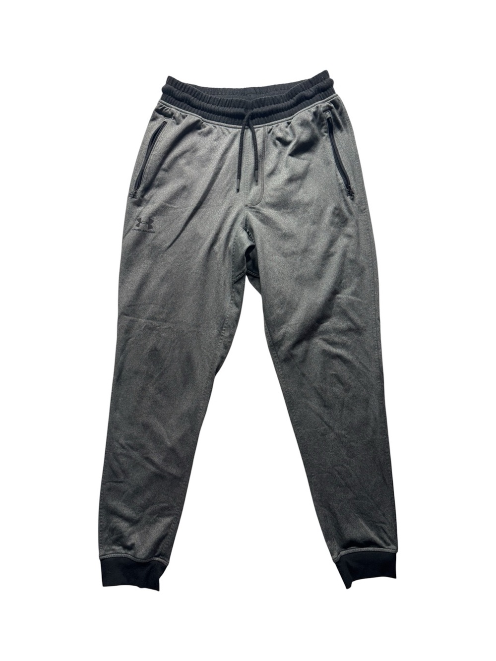 Under Armour Men’s Gray Black Athletic Jogger Pants Size M